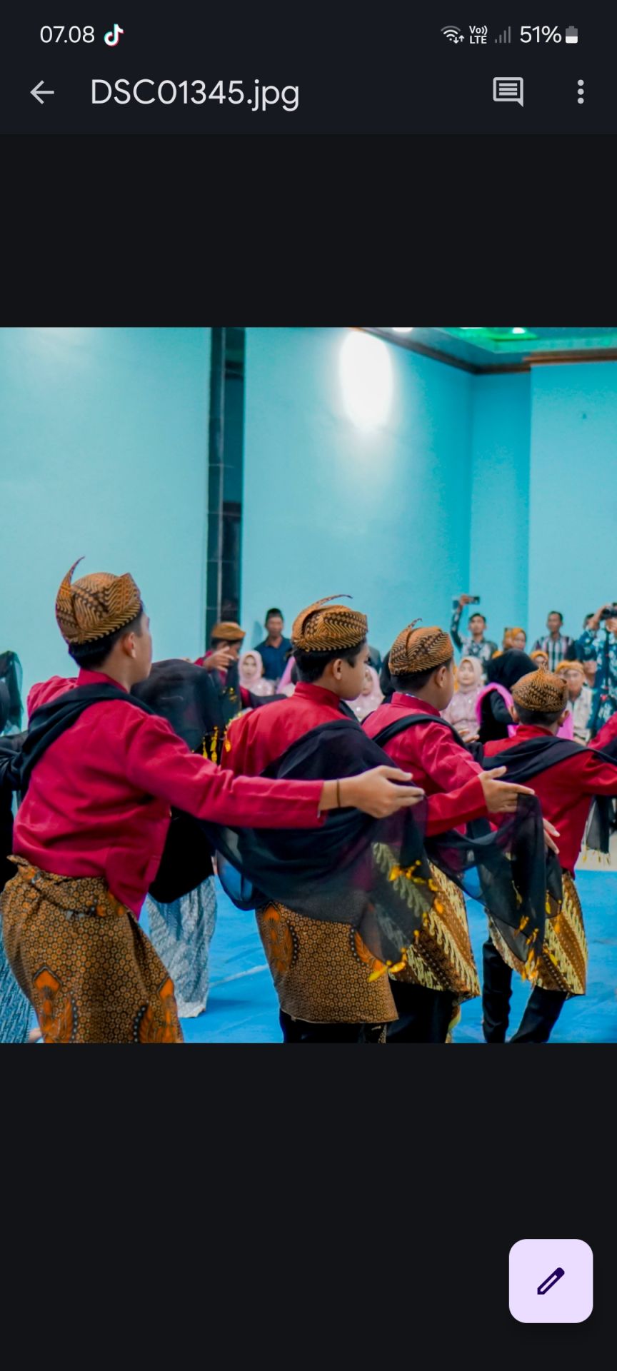 Penampilan Langen Bekso